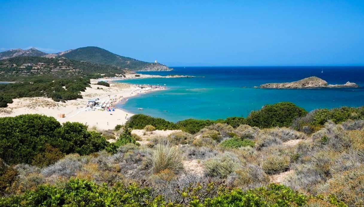 S'Olivariu Village Affittacamere Piscinas Exteriör bild
